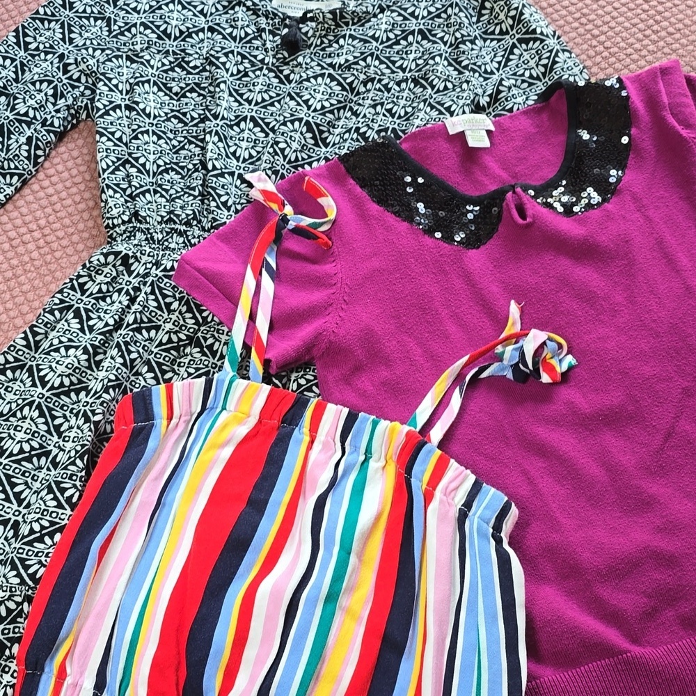 Lot of Three (3)  Dress, Sweater, and Tube Tank - Size 10